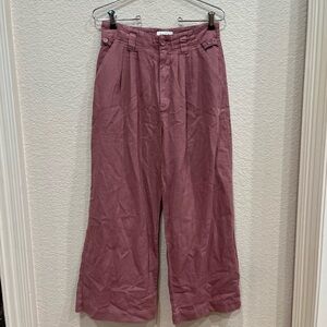 Joie Rose Brown Wide-Leg Pants